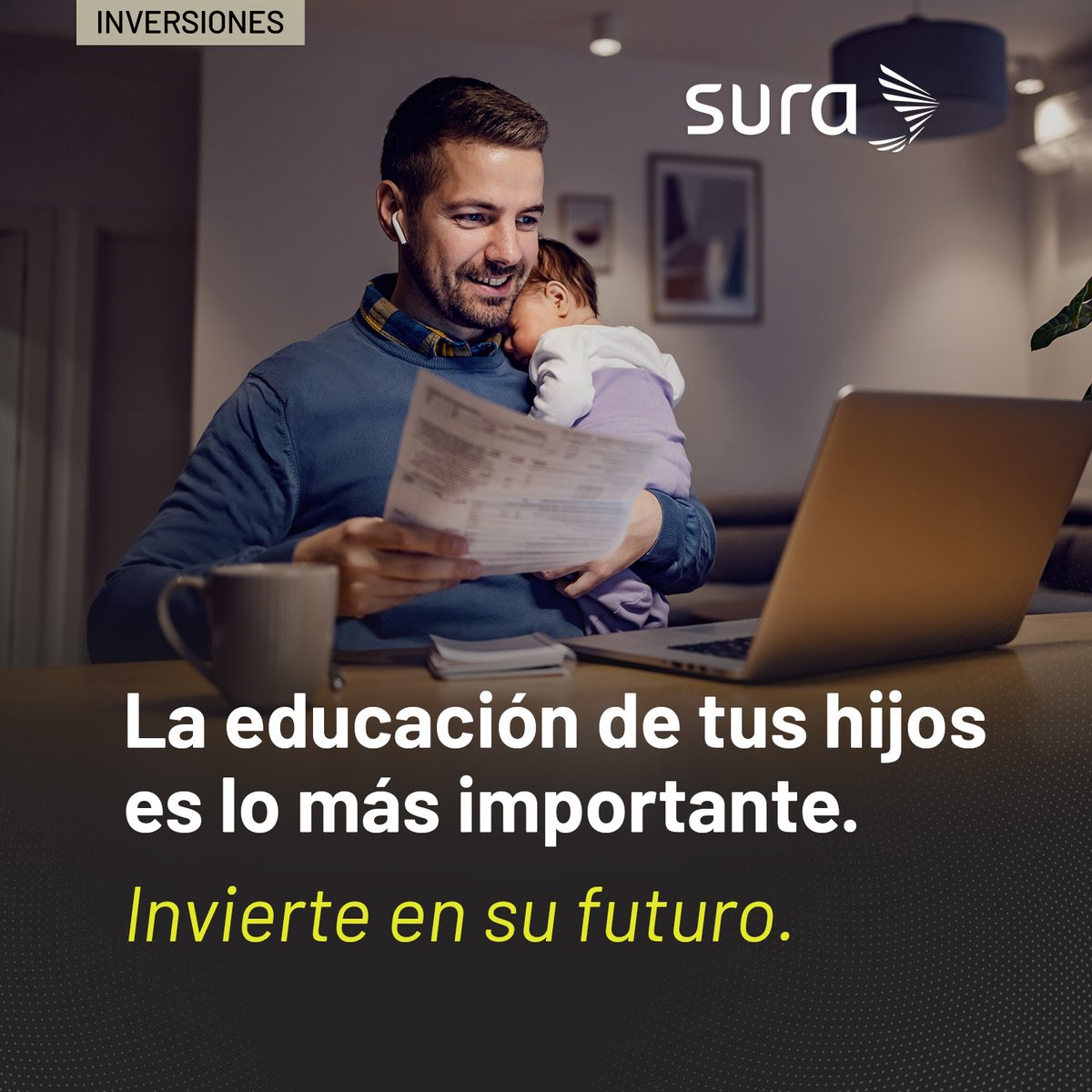 InversionSURAMX's tweet photo. Hoy en el #DíaDelEstudiante queremos recordarte lo importante que es invertir por el futuro de tus hijos. Asegúrales la educación que merecen, comienza hoy:  https://t.co/asvgGRaymx https://t.co/NB1Qfobtkh