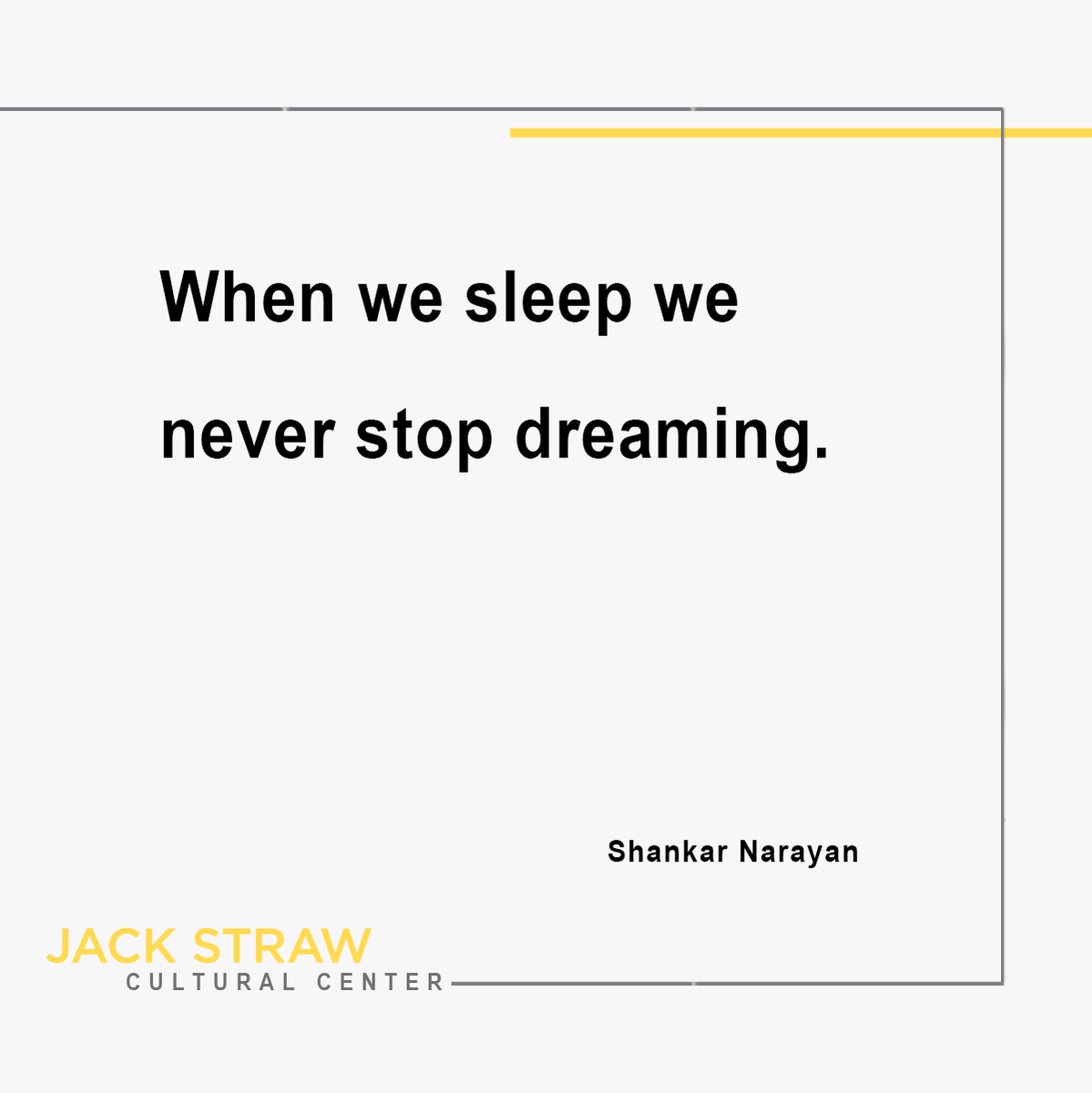 jackstrawarts's tweet photo. This week’s excerpt has us looking back at #JackStrawWriter Shankar Narayan’s work.
#JackStrawWriters #JackStrawWriters2019 #RecordingStudio #SeattleRecordingStudio #Seattle #AAPI #AAPIMonth https://t.co/jS0k1xfj1h