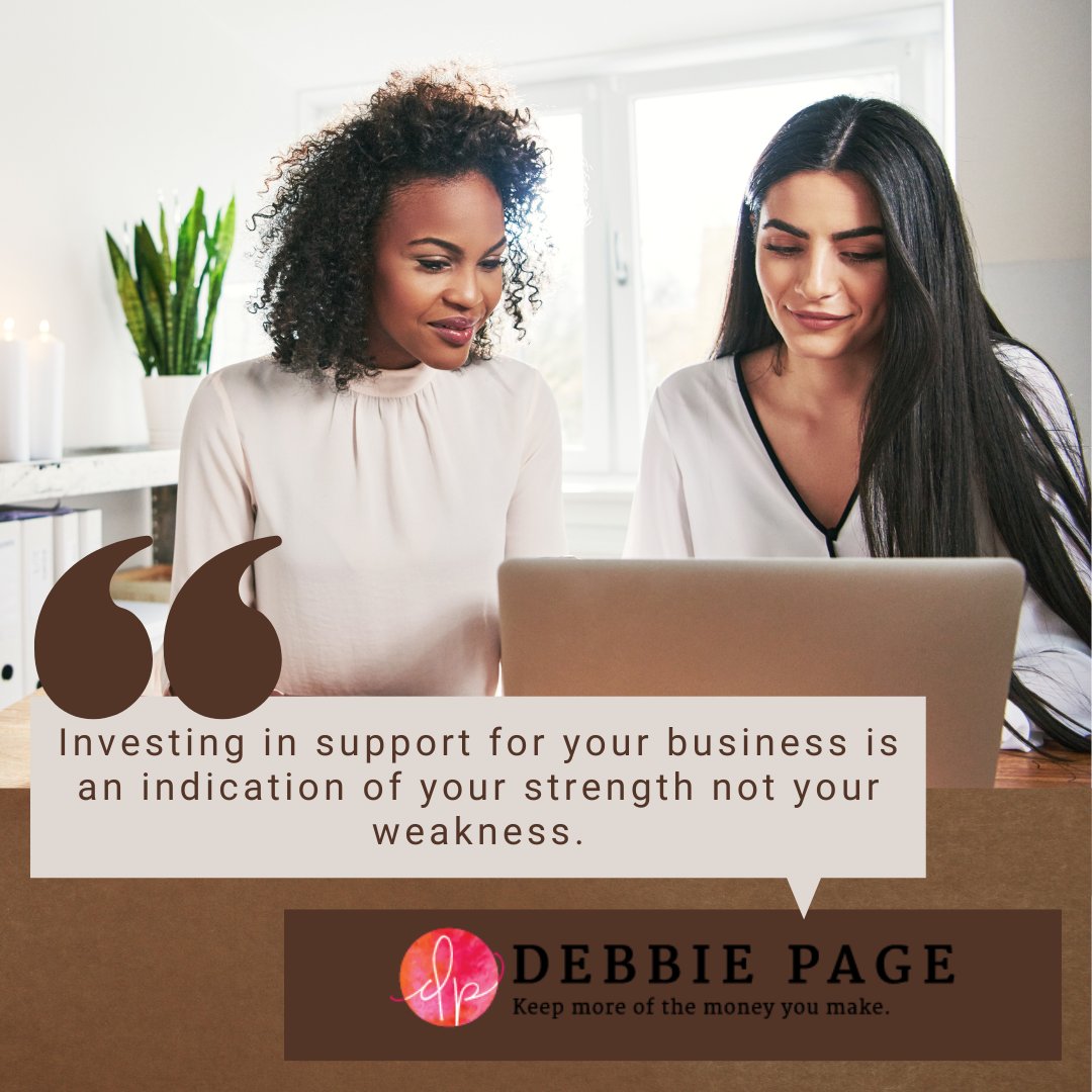 debbiekpage's tweet photo. What is the hardest thing to ask for as a business owner?
- https://t.co/KdYDFQedhv
#businesscoach #cashflow #womeninbusiness https://t.co/PbqQm3jDwZ