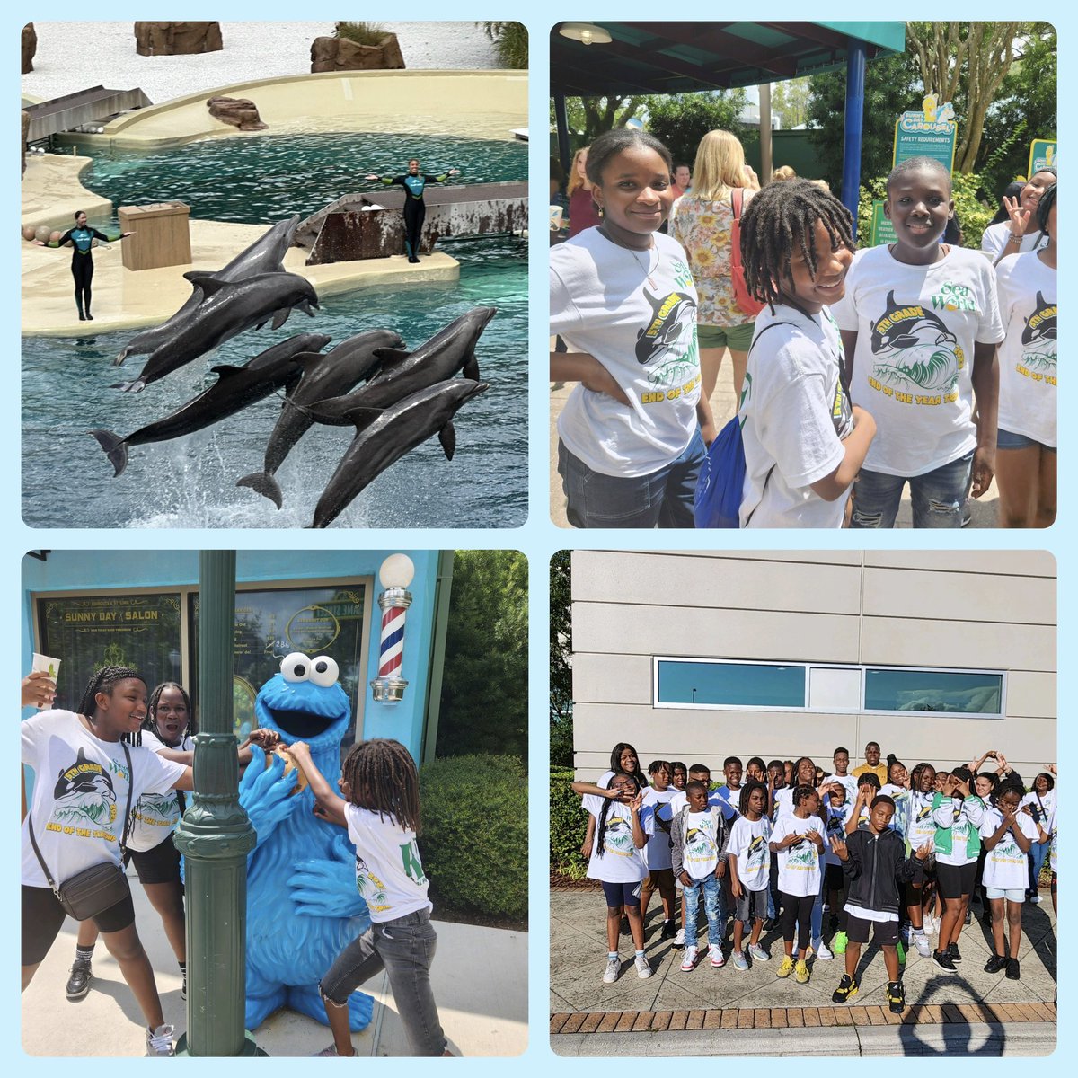 Our 5th grade scholars journeyed to @SeaWorld to kick off our 5th grade festivities. Making memories that will last a lifetime. @RPEMuseummagnet @PrincipalDarby1 @BcpsCentral_ #endofyeartrip #lastdaysofelementaryschool