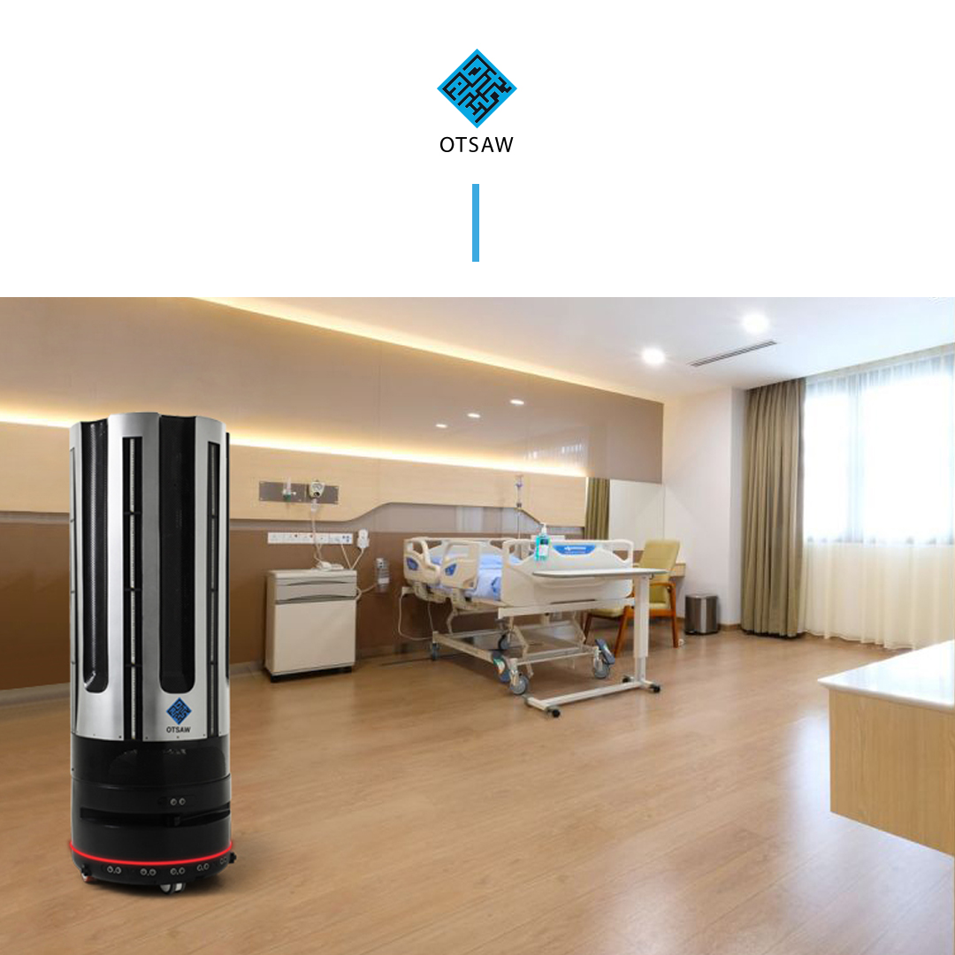 OTSAWDigital's tweet image. Ensure top-notch hygiene in healthcare, aviation, and hospitality with O-RX disinfection robot - an ideal solution for a safer future. Contact us today to learn more! #OTSAW #ORX #DisinfectionRobot #AI #Hygiene #UVCLight #Healthcare #Hospitality #Commercial