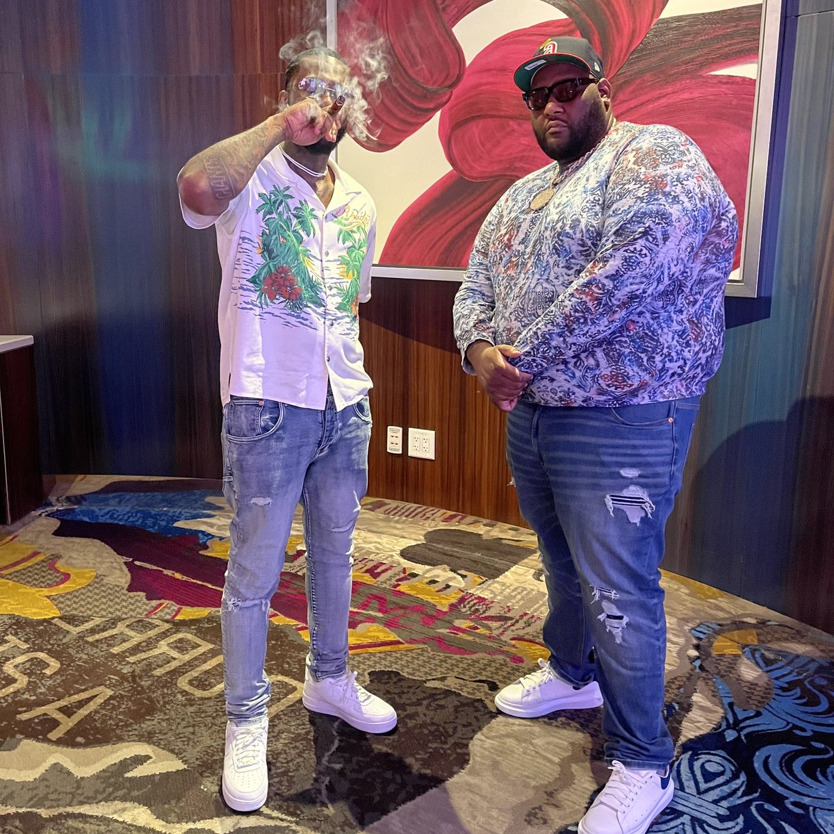 MAZIFRMHUNNAZ's tweet image. Haney beat Loma 8 rounds to 4. Bye ✌🏾

MGM Grand Garden Arena - LV
5.20.23 #HaneyLoma