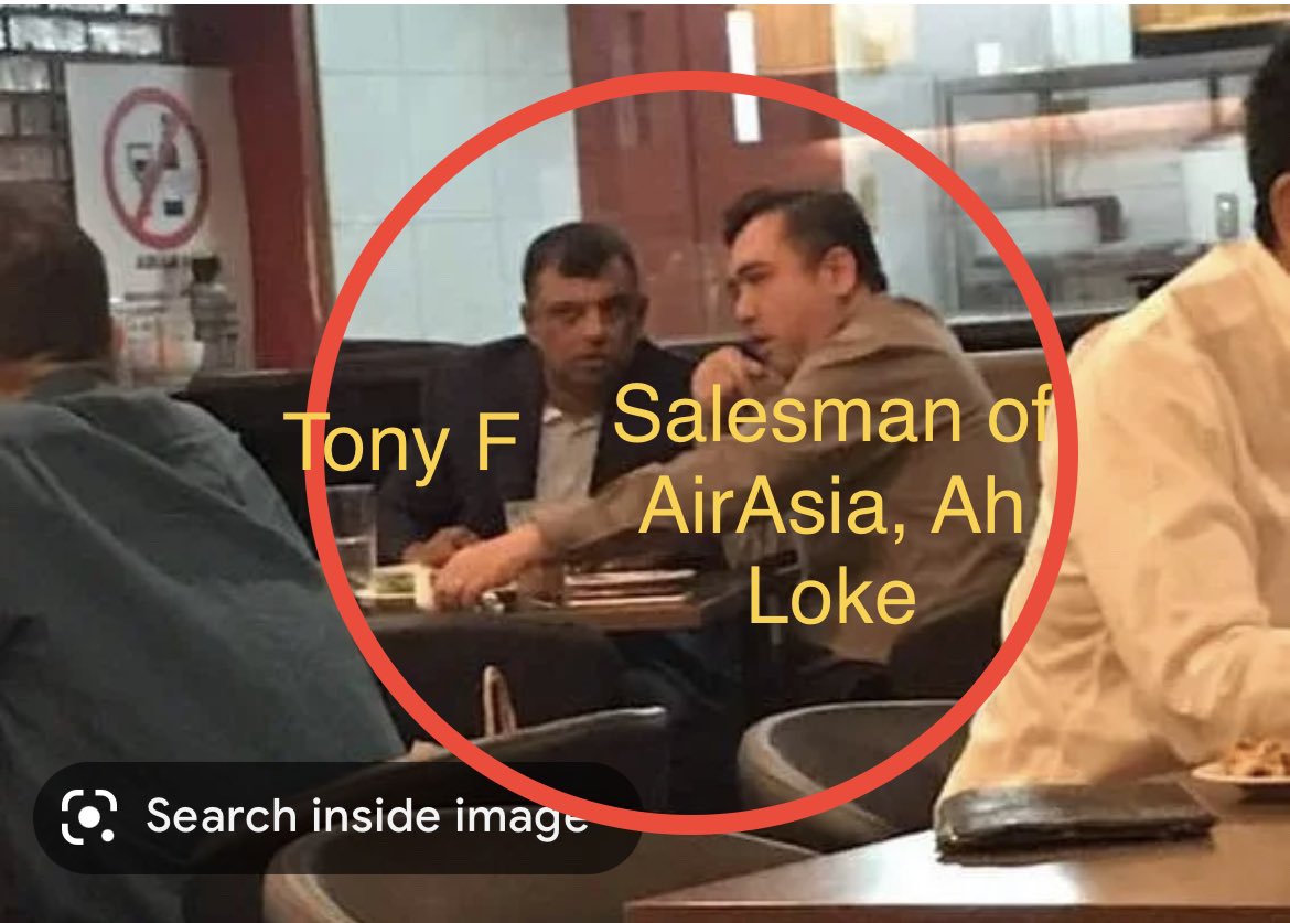 weechookeong's tweet photo. Salesman &amp; Menteri PN17 @AirAsia @anthonyloke / sahabat karib Tony F dah tak minat membuat publisiti photo ops under cover lagi seperti semasa baru dilantik, terlalu sibuk mempromosikan &amp; mempertahankan AA tak refund wang tiket kpd rakyat! @dato_jana @MOTMalaysia @anwaribrahim https://t.co/NsmgGf9Ck4