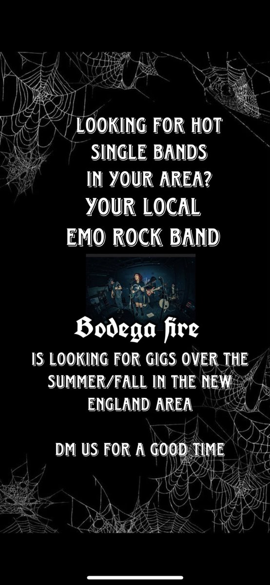 BodegaFire's tweet photo. Slide into our dms 👀👀👀
#bostonmusic #bostonmusicscene #newenglandmusic #newenglandmusicscene #portlandmusic #portlandmusicscene #worcestermusic #worcestermusicscene https://t.co/5fZpqpKlzG