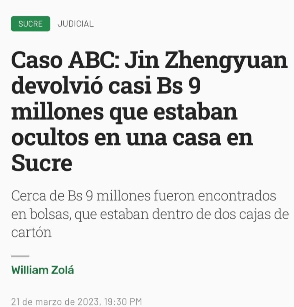 MaritaPatino's tweet photo. Podría el #SICOES publicar en qué cláusula del DBC refiere q los desembolsos son en efectivo y en un hotel?
Desde cuándo el Estado entrega dinero en cajas o maletas y no mediante transferencias bancarias?
#Sobreseimiento le llaman a la corrupción estatal! https://t.co/2GhfwrZKBZ