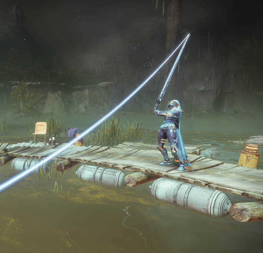 tjbax's tweet photo. @DestinyTheGame can't even be mad about delays after you added my favourite part of MMO's to a game I love. Thank you from all at Fish Club https://t.co/BGft0RPDzS