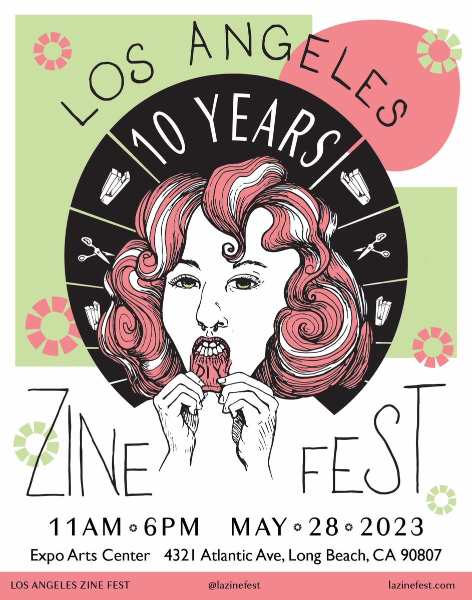 Sunday in Long Beach: <a href="/LAZineFest/">L.A. Zine Fest</a> returns after a 3 year hiatus and my frenz and I have been working really hard to make sure it’s awesome so please come through!