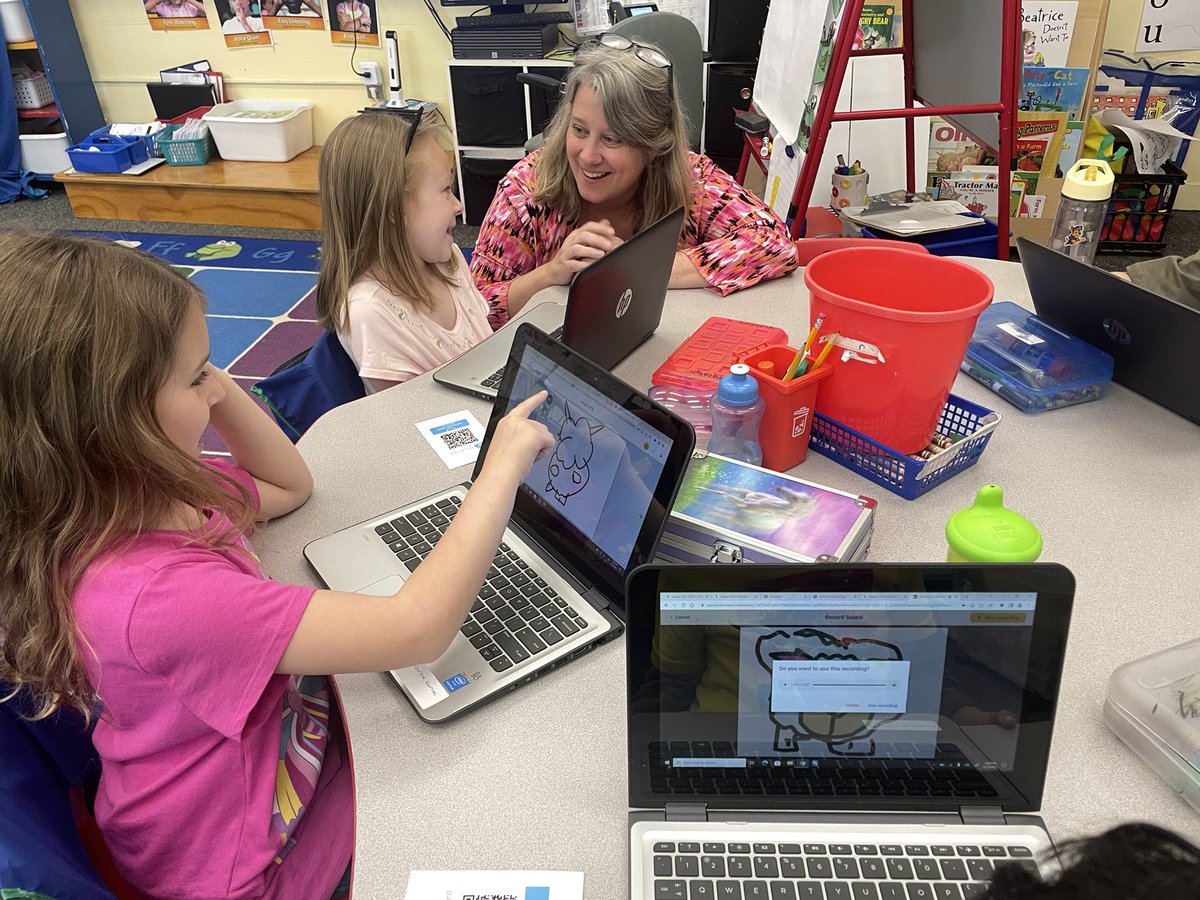 MikeMunski's tweet image. Mrs. Bunk’s kindergarten class are in the middle of making books about farms using #BookCreator! Be on the lookout for their final product! 👀 I’ve had so much fun working with this class! @gcwaltdisney @BookCreatorApp #GCPride