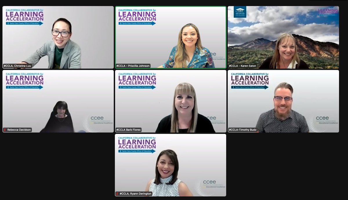 keaton724's tweet photo. Hosted our first statewide Learning Acceleration Literacy Community of Practice!  We have an awesome team!  #CCLA #LASGrant #CoCoSchools https://t.co/O1kubv8wOj