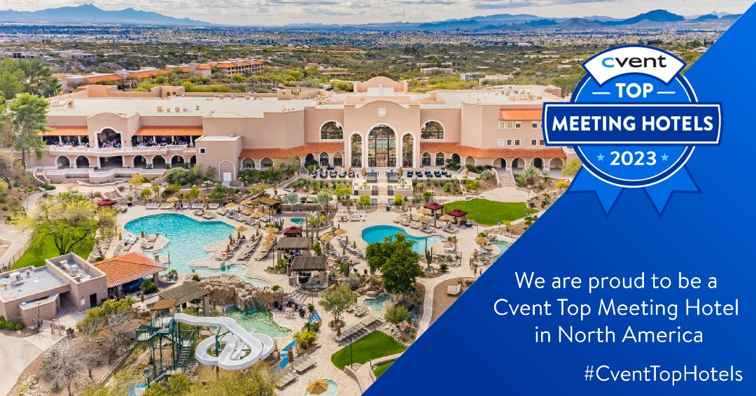 We are honored to be named one of the Top Meeting Hotels in North America by Cvent. Thank you to our amazing staff and clients for helping us achieve this recognition. #CventTopHotels #WestinLaPaloma <a href="/cvent/">Cvent</a>