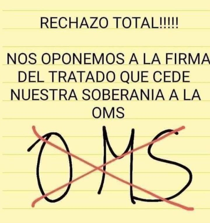 lenantesur's tweet photo. 🇨🇱ALERTA CHILE 
Tratado Plan/démico TOTALITARIO /ONU /Países incorporen texto en su legislación que se transforme en vinculante; Que los países tengan la Obligación de cumplir las exigencias de la OMS organismo, financiado por privados #NOM,Lo decrete.Ergo #Dictadura #Plandemia https://t.co/MNllVz3lun