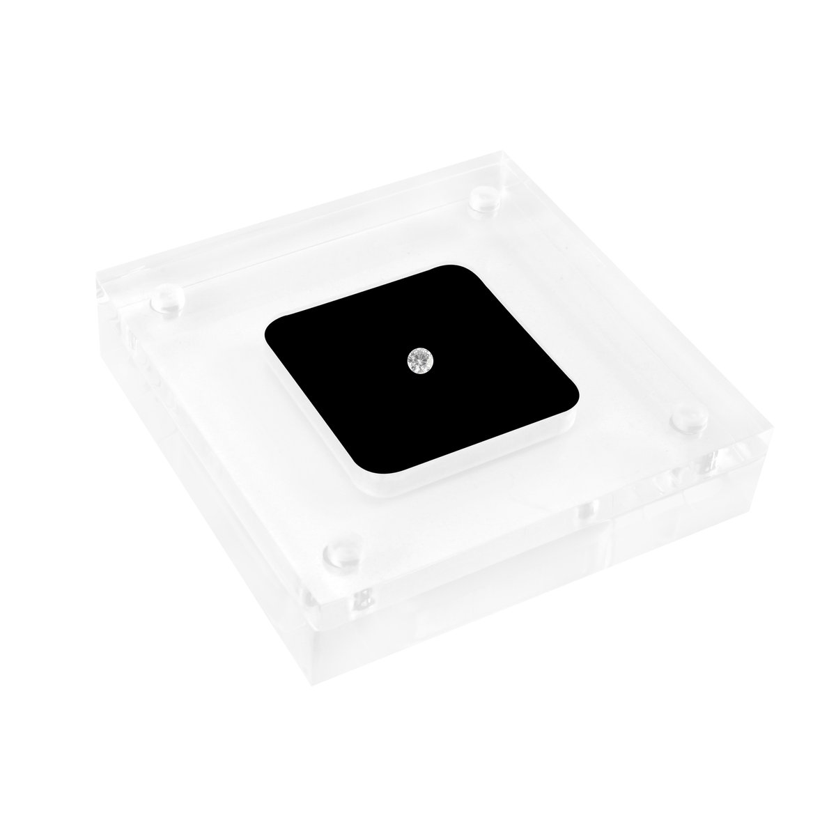 GemtrueUK's tweet image. DK21614 Clear Diamond Display Box
Box size: 60 x 60 x 10mm.
Lid Thickness: 5mm.
Insert size: 28 x 28 x 7mm.
High quality and exquisite appearance.
#diamonddisplaybox #diamondbox #diamondboxset #loosediamondbox #jewelrypackagebox #jewelrytrayset #diamonddisplaytray