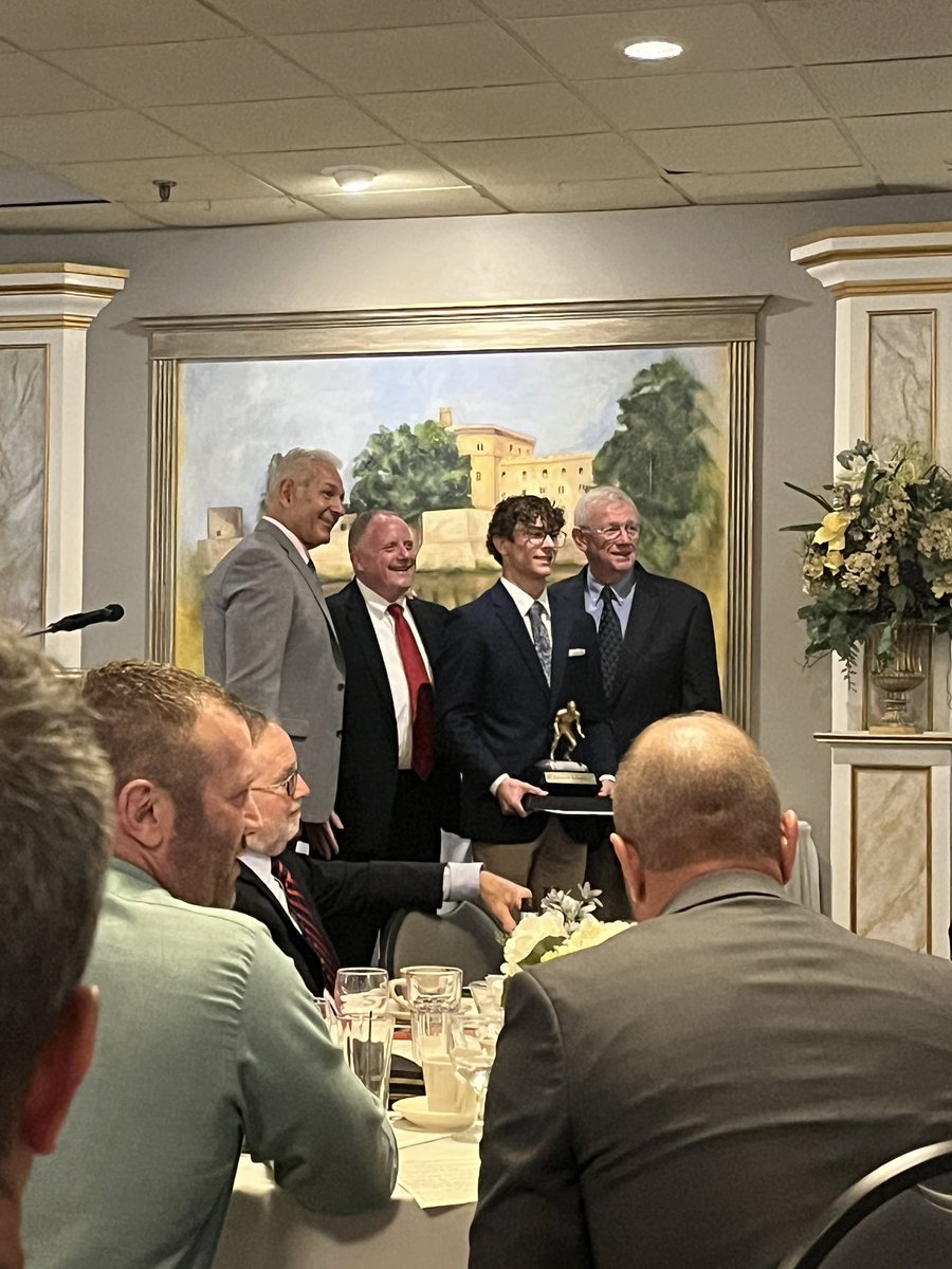 The 2023 Ilio DiPaolo Award goes to Hamburg’s Kenny Schmitz for a college bound athlete who is an accomplished wrestler through dedication, skill, and sportsmanship while maintaining scholastics and citizenship. <a href="/WrestleHamburg/">Hamburg High School Wrestling</a> <a href="/Hamburg_Super/">Michael Cornell</a> <a href="/HmbgBoosters/">HmbgBoosters</a>