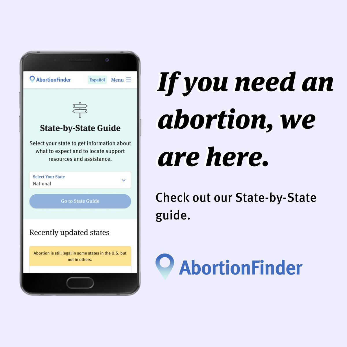 Not sure where the law stands in your state? Visit our state-by-state resource guide: abortionfinder.org/abortion-guide…