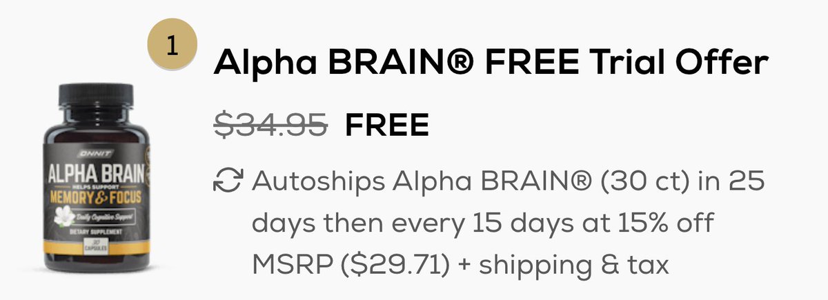 Joe Rogan Headquarters on Twitter: "Get a FREE bottle of Alpha Brain