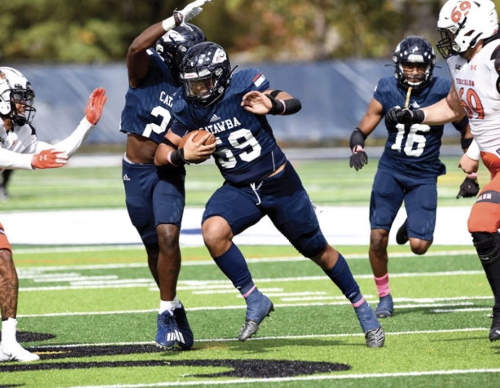 Thankful to have received an offer from Catawba College! <a href="/Coach_Overman/">Tee Overman</a> <a href="/CoachLeggett78/">Coach Leggett</a> <a href="/coach_carter77/">Aubrey Carter</a> <a href="/CoachNahum60/">Michael Nahum</a>