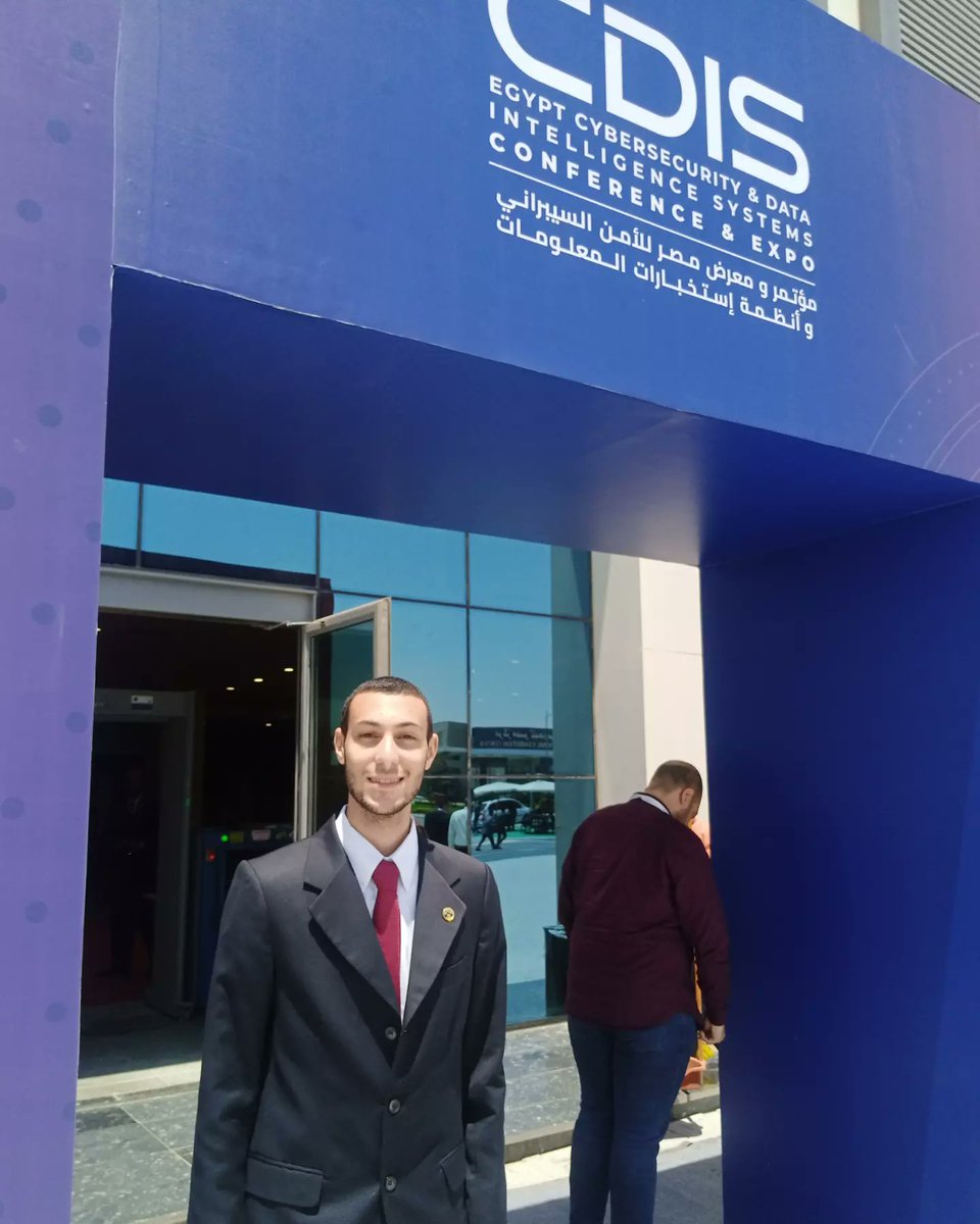 joeahmedmohame1's tweet image. Egypt Cybersecurity &amp;amp; Data Intelligence Systems Conference &amp;amp; Expo. #CDIS