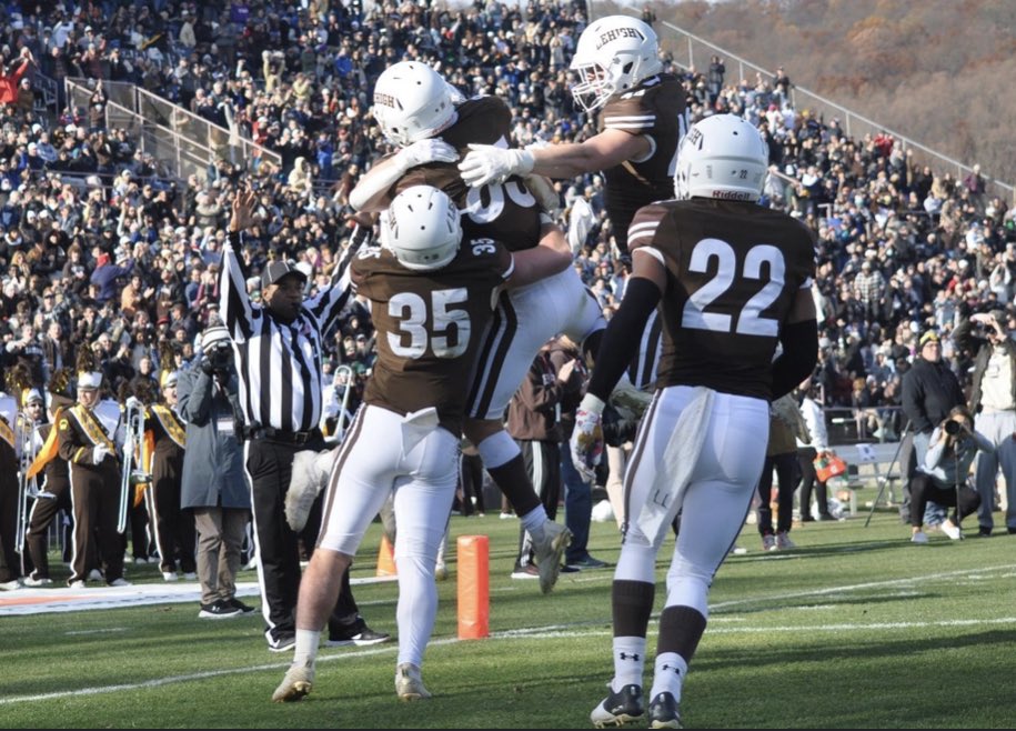 Thankful to have received an offer from Lehigh University! <a href="/Coach_MikeKash/">Mike Kashurba</a> <a href="/CoachLeggett78/">Coach Leggett</a> <a href="/coach_carter77/">Aubrey Carter</a> <a href="/CoachNahum60/">Michael Nahum</a> <a href="/Clegg_Staffing/">Clegg</a>