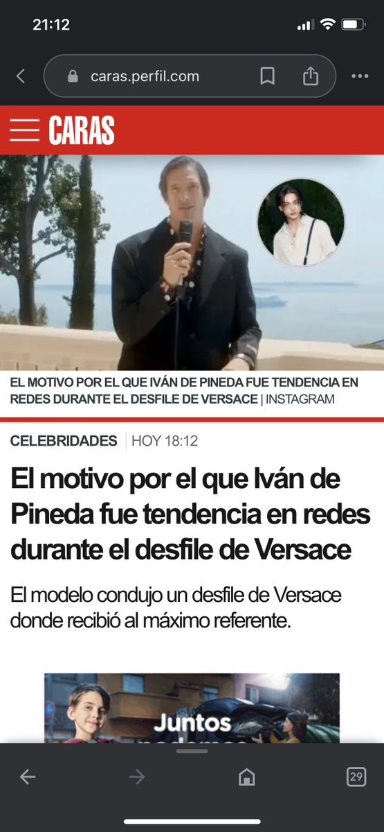 StrayKidsArgFC's tweet photo. 📰 [INFO]

Están comenzando a salir artículos y publicaciones de medios argentinos sobre la entrevista a #Hyunjin de @Stray_Kids realizada por Ivan de Pineda! 

• Revista CARAS, C5N, Billboard AR y muchos más 🥳

#HYUNJINxVersace #HYUNJINAtCannes #Cannes2023 #LaVacanza

⬇️[HILO] https://t.co/CcNnfFJndU