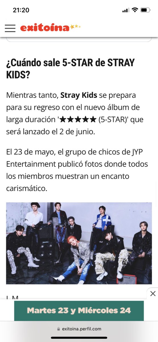StrayKidsArgFC's tweet photo. 📰 [INFO]

Están comenzando a salir artículos y publicaciones de medios argentinos sobre la entrevista a #Hyunjin de @Stray_Kids realizada por Ivan de Pineda! 

• Revista CARAS, C5N, Billboard AR y muchos más 🥳

#HYUNJINxVersace #HYUNJINAtCannes #Cannes2023 #LaVacanza

⬇️[HILO] https://t.co/CcNnfFJndU