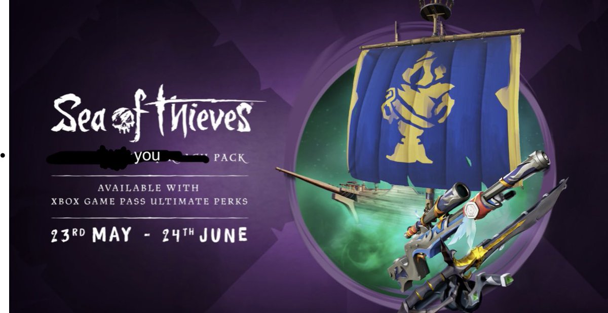 New cosmetic pack for game pass ultimate users grab it while you can !