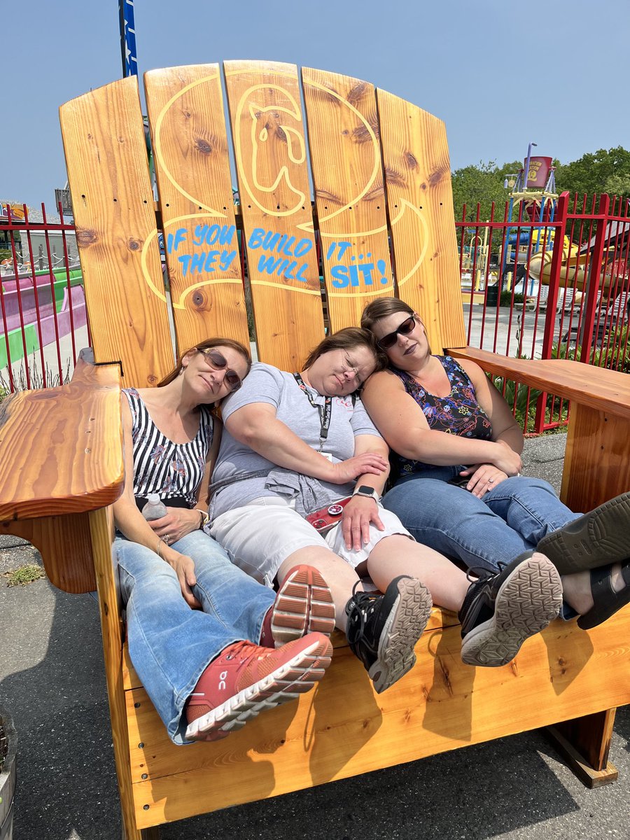 smittyabc123's tweet photo. Three great teachers taking a snooze after a fun day at Quassy! https://t.co/CoOBqytD7a