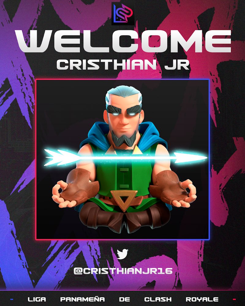 🇵🇦| Bienvenido 

🔻 《11/32》

Regresa un jugador de alto nivel y varias haces top e insignia CRL el es <a href="/CristhianJR16/">Cristhian</a> 💪🏻

#ClashRoyale
#LPCR
#PanamaGaming