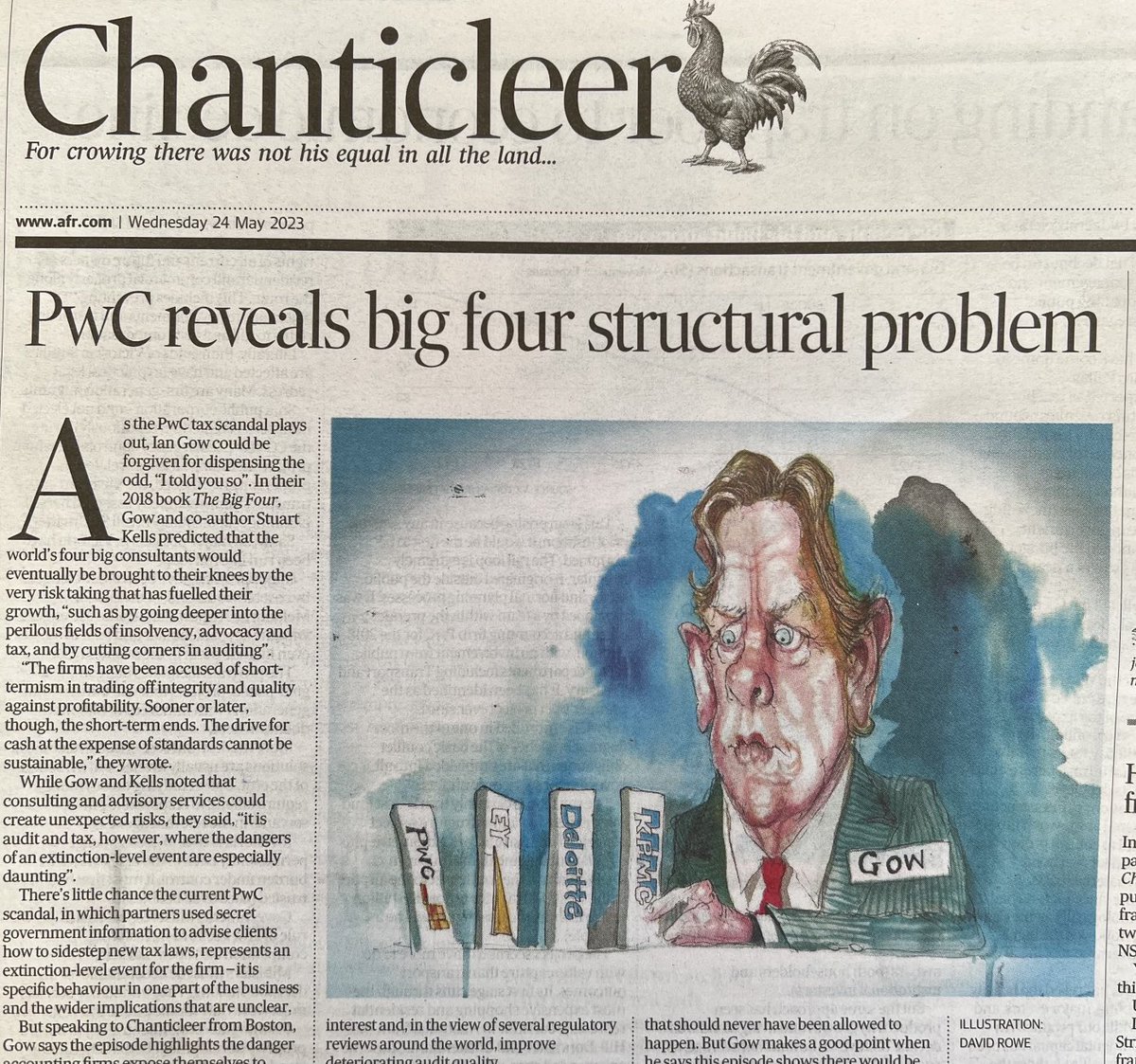 Stuart Kells (@stuartkells) on Twitter photo Great piece from James Thomson in today’s <a href="/FinancialReview/">Financial Review</a>. #TheBigFour <a href="/iandgow/">Ian Gow</a> <a href="/latrobe/">La Trobe University</a> <a href="/LaTrobeBusiness/">La Trobe Business School (LBS)</a> @BlackIncBooks <a href="/UniMelb/">University of Melbourne</a> <a href="/HarvardHBS/">Harvard Business School</a> #AFR Great piece from James Thomson in today’s <a href="/FinancialReview/">Financial Review</a>. #TheBigFour <a href="/iandgow/">Ian Gow</a> <a href="/latrobe/">La Trobe University</a> <a href="/LaTrobeBusiness/">La Trobe Business School (LBS)</a> @BlackIncBooks <a href="/UniMelb/">University of Melbourne</a> <a href="/HarvardHBS/">Harvard Business School</a> #AFR