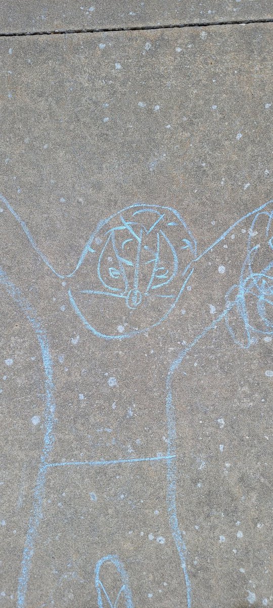 Nate the Snake (@wipewipewipe) on Twitter photo My granddaughter was drawing on the driveway and she said she drew herself as Spider-Man, I think she drew <a href="/EvilUno/">EVIL UNO of DARK ORDER 🇨🇦</a> #jointhedarkorder #aew My granddaughter was drawing on the driveway and she said she drew herself as Spider-Man, I think she drew <a href="/EvilUno/">EVIL UNO of DARK ORDER 🇨🇦</a> #jointhedarkorder #aew