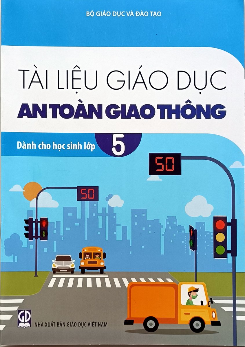 NhaSachHongHa's tweet photo. Tài liệu giáo dục An toàn giao thông lớp 5 https://t.co/SLh9OKklOS