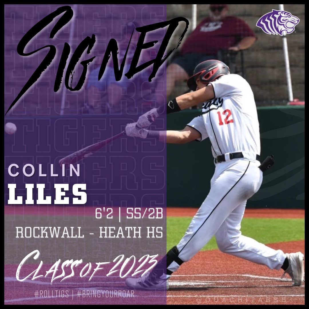 OuachitaBSB's tweet photo. Excited to welcome Collin Liles to our Tiger family! 🐅

@liles_collin 
#RollTigs | #BringYourRoar https://t.co/mnG5tftmgd