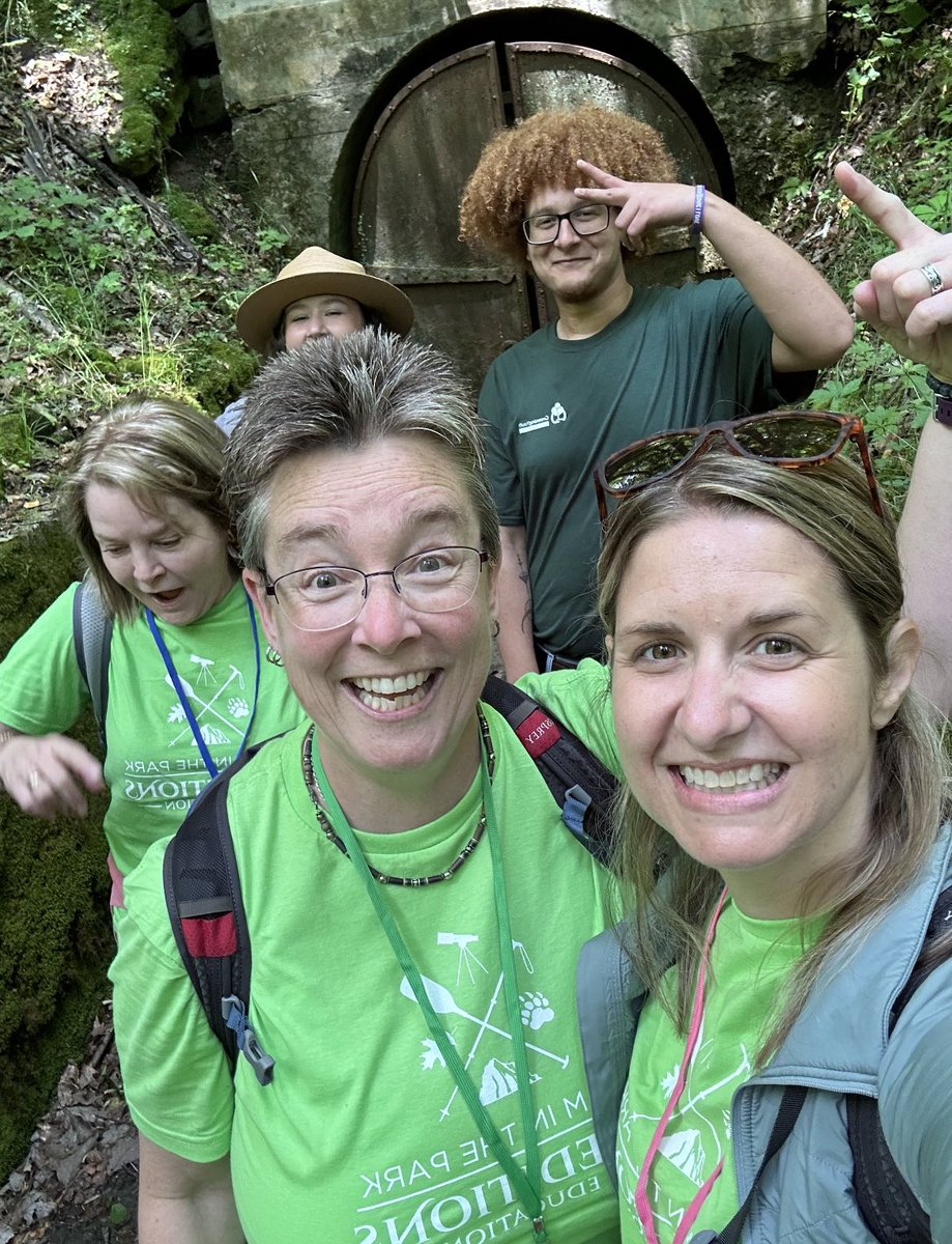 After a day in the cave, exploring and learning, we had time to explore trails and get to know each other. I LOVE #STEAMinthePARK <a href="/dacia/">Dacia</a> <a href="/MammothCaveNP/">Mammoth Cave NP</a>