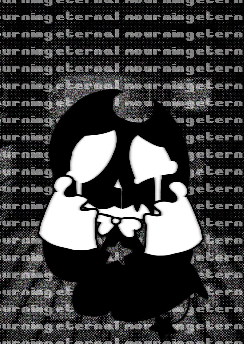 child born of misery and error.
happy 1st birthday to MOURNING_STAR.exe!
#batim #bendyandtheinkmachine #batimexe #batimexeoc #exe #exeoc