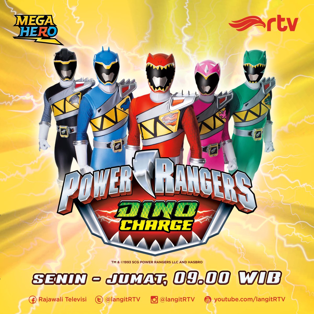 langitRTV's tweet image. Akankah, para Rangers berhasil bertarung dengan Sledge dan beberapa Monster lainnya ? Yuk ikutin terus, perjalanan POWER RANGERS DINO SUPER CHARGE untuk mencari energems yang tersisa dibumi, pagi ini kl. 09.00 WIB hanya di RTV Makin Cakep

#powerrangers #dinocharge #programrtv