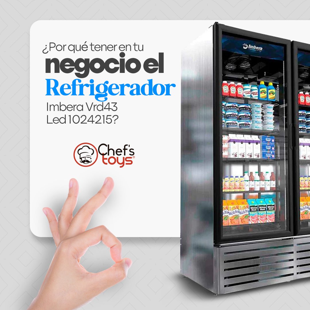 Chefstoysmx's tweet photo. ¡Conoce porqué el Refrigerador Imbera VRD43 es la elección perfecta para tu negocio!: ⁣https://t.co/PBDHzg4sra

Escríbenos al Whatsapp: 📲https://t.co/Gxg9XJTMJL

#ChefsToys #TodoParaTuCocina #LoMejorParaTuCocina #Refrigerador #Imbera https://t.co/uOnQcy9hOf