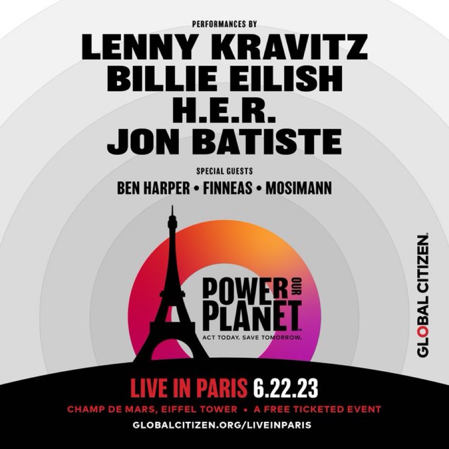 sharosull's tweet photo. It is time to #PowerOurPlanet and address the climate crisis. Join @GlblCtzn in Paris on June 22. #TakeAction at https://t.co/tlj6pdfOvf and join us by using your voice to drive change now. https://t.co/wprMxrGG97