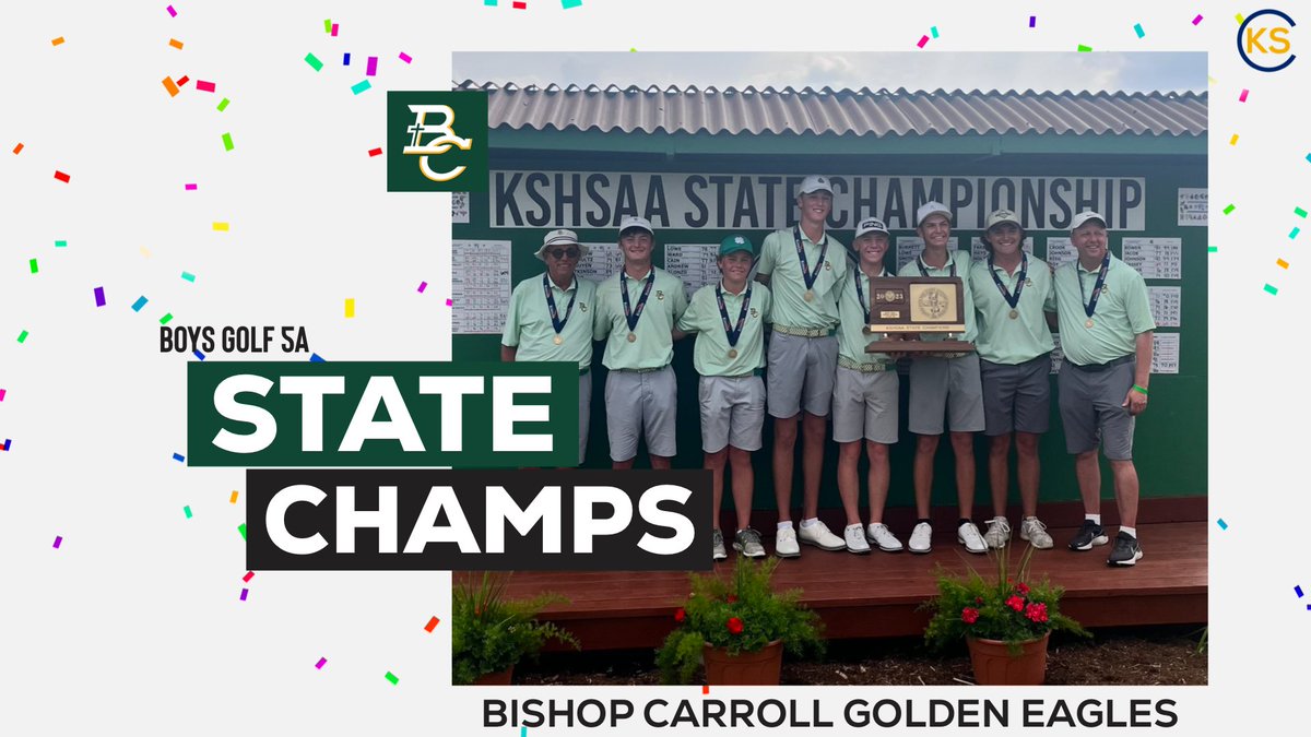 Bishop Carroll are your 5A Boys Golf Champions!