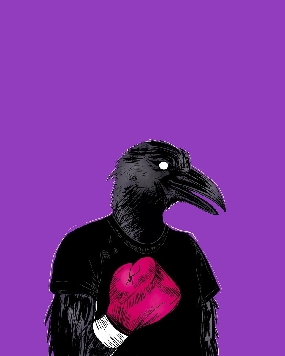 OddBirdMafia's tweet photo. Corvius give ya the ‘ol 1-2 punch https://t.co/Yq1WHWS3sz