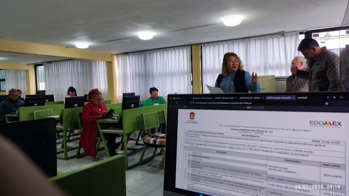 epo116's tweet photo. Se realizó Jornada de Acompañamiento TM con revisión de proyectos transversales, indicadores y circular 053 en compañia del Mtro. Antonio Fernando Esquivel Marín supervisor @zbg02. #EducaciónFuerte #EMS #Edoméx @SEMSedomex @israeljeronimol @DGEMSedomex @NoeOrtegaCamac1 @dbg_epoem https://t.co/97UKPvIGu5