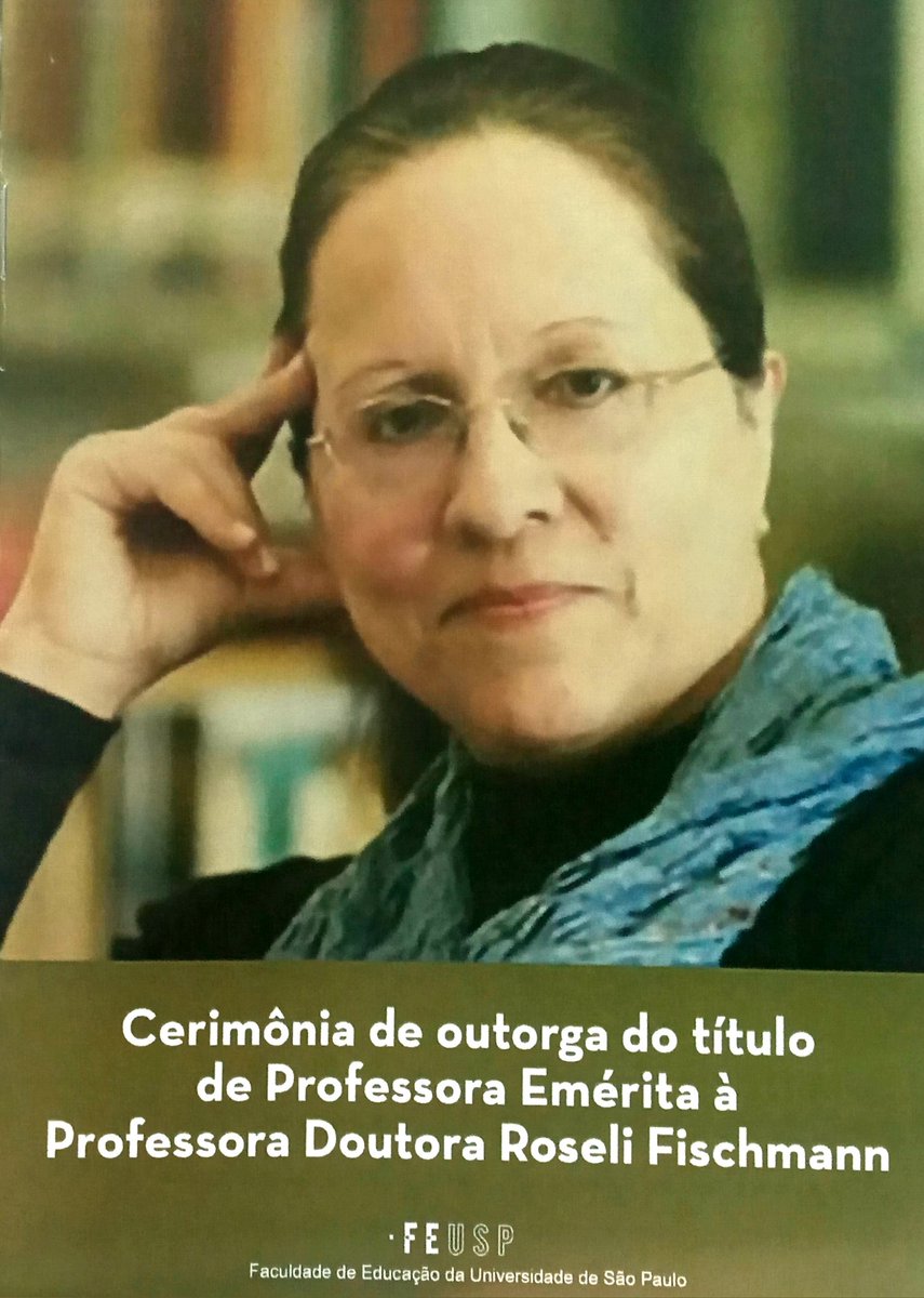 haroldoarruda1's tweet photo. Parabéns, amada profa. Roseli!  #USP #FEusp #RoseliFischmann 😍❤💚💙📚📖🤝🏽 https://t.co/xq2SZgCC9N