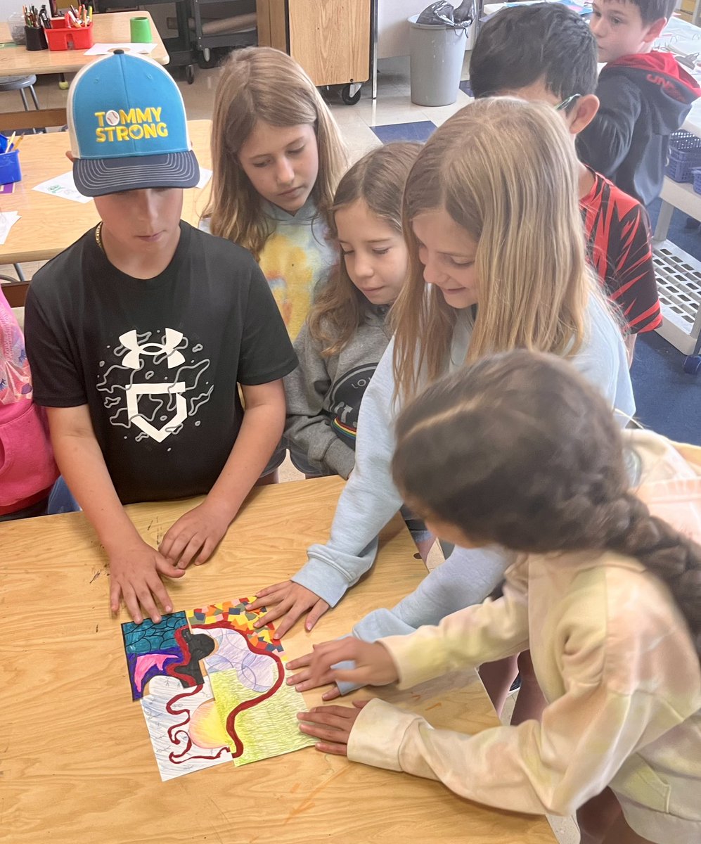 Gallery walks enhanced the learning experience for artists once they applied the following criteria to their art making:
✅Concept-develop one unifying idea
✅Craftsmanship
✅Collaboration