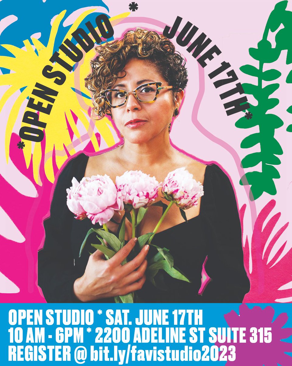 My Annual Open Studio is on Saturday, June 17th all day long! I’m honored to open my space to returning and new art collectors. This is a great opportunity to see my art works in person and hear about the inspiration behind each piece RSVP bit.ly/favistudio2023