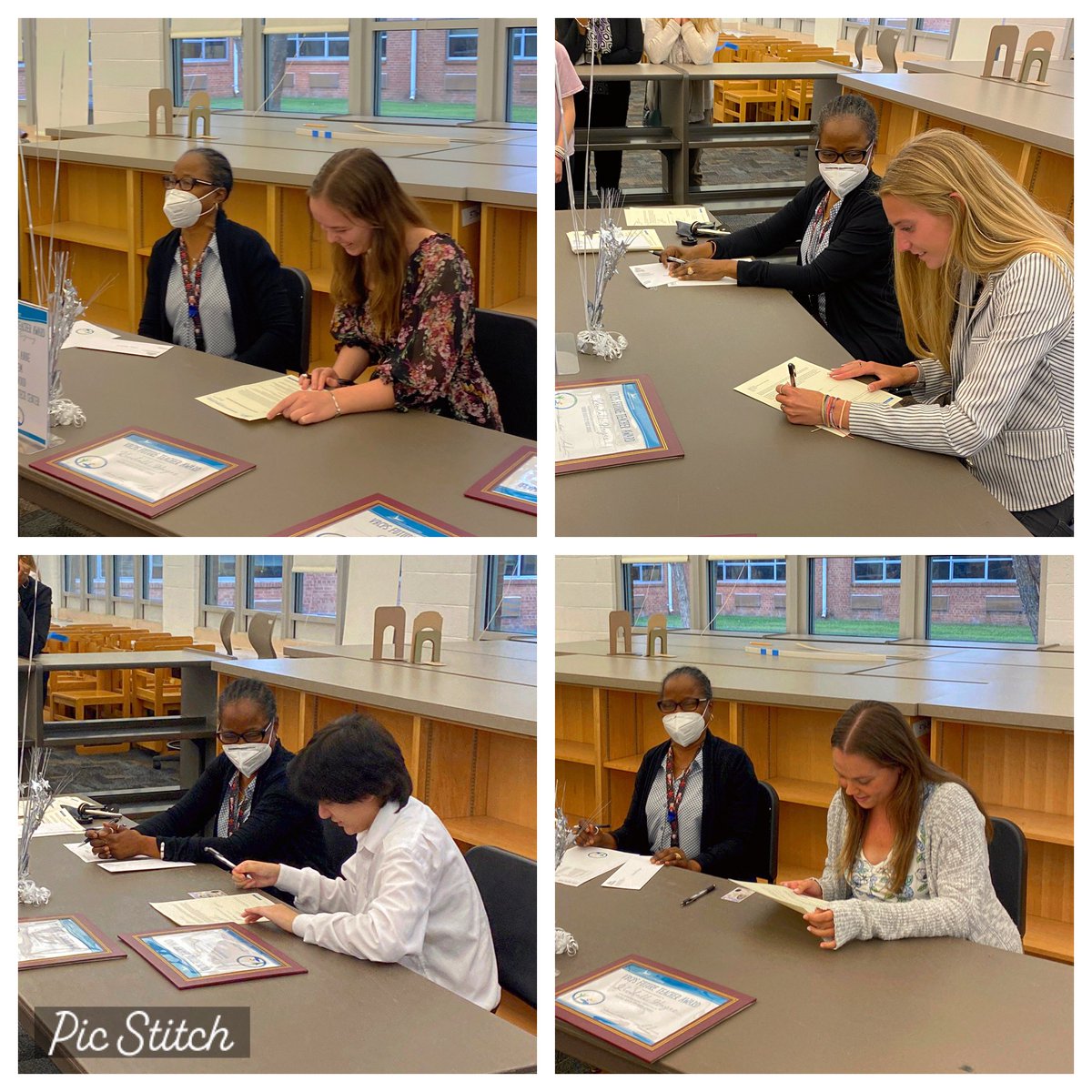 Contract signing complete! They are only a college degree away from their job in <a href="/vbschools/">VBSchools</a> ☑️💰💜