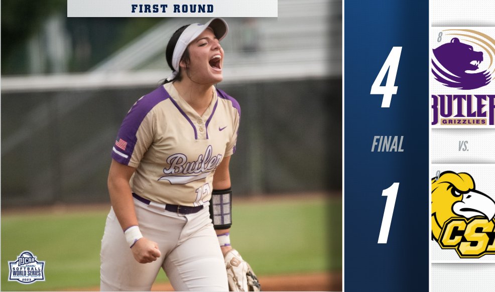 The Grizzlies take game ✌️

Butler defeats Southern Idaho 4-1 to advance in the 2023 #NJCAASoftball DI World Series! 🥎

💻 | njcaa.org/championships/…