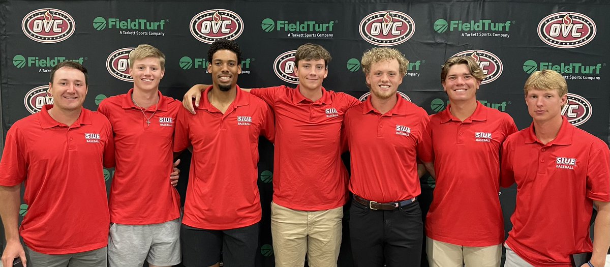 SIUE Baseball (@siuebaseball) on Twitter photo Congratulations to our <a href="/OVCSports/">Ohio Valley Conference</a> award winners! 1st Team All Conference: Brennan Orf
2nd Team All Conference: Jake Bockenstedt, Avery Owusu-Asiedu, Brady Bunten
All Freshman Team: Garrett Helsel, Chase Bloomer, Ethan Willoughby Congratulations to our <a href="/OVCSports/">Ohio Valley Conference</a> award winners! 1st Team All Conference: Brennan Orf
2nd Team All Conference: Jake Bockenstedt, Avery Owusu-Asiedu, Brady Bunten
All Freshman Team: Garrett Helsel, Chase Bloomer, Ethan Willoughby