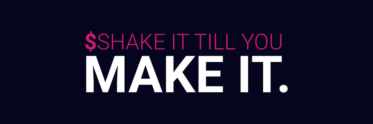 shakebsc's tweet photo. $SHAKE it till you make it! 

#SHAKE #ShakeIT #ShakeBSC https://t.co/Wi63TsW5aD