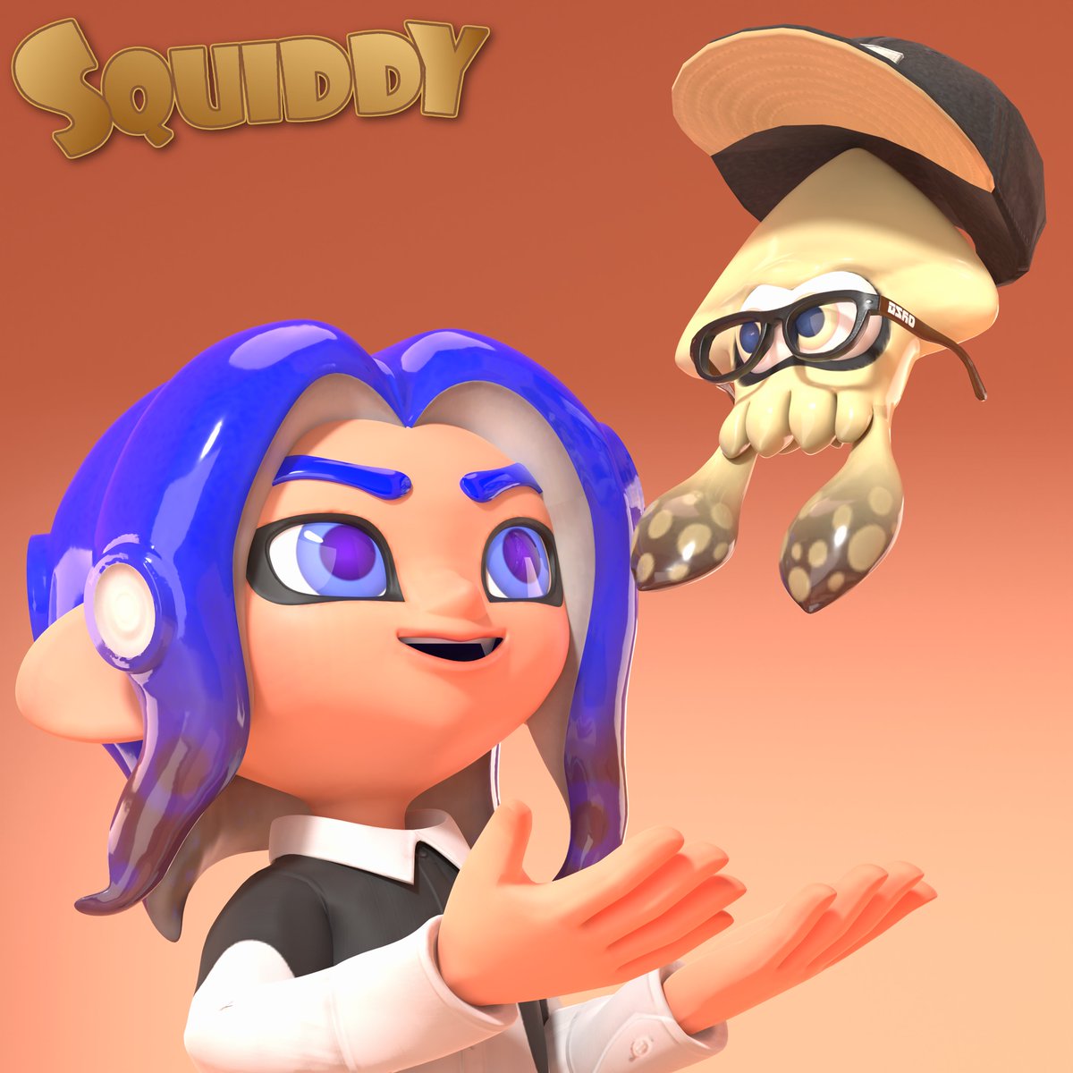 SquiddyBoi64's tweet photo. Smoll Squiddo🦑
#Blender3D #Splatoon https://t.co/2WsQQgb0hz