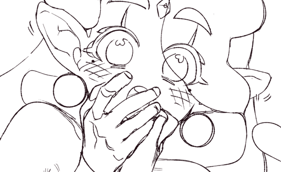 Face train!! @Rizdraws @slammo12 @Piku184 @sn0wcie