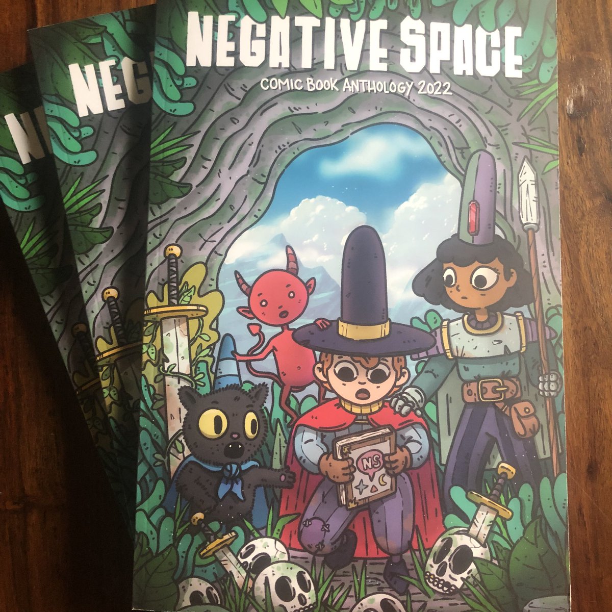 omorales81's tweet photo. Always fun when comps come in! Shout out creative teams, and project leads: @NegSpaceComics @Nahui_FA @meowla13 @alexdvorak @CarlssonPete @Andytheillustra + special forward from @HeatherAntos! 🥳 #MakeComics #ComicArt #ShortStories #AmWriting #NegativeSpaceComics https://t.co/34yWpOkesy