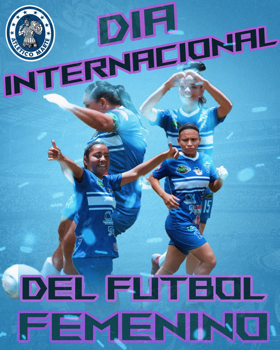 Felicidades a todas esas mujeres que también se apasionan por este deporte y en especial a nuestras Guerreras Ⓜ️🏧⚔

¡Feliz Día Internacional Del Fútbol Femenil! 

#ATM #MarteFemenino